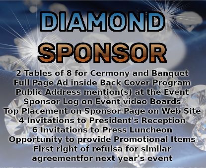 Picture of  1 -Diamond Sponsorship (Ticketless Event)